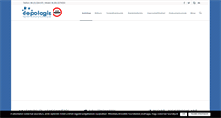 Desktop Screenshot of depologis.hu